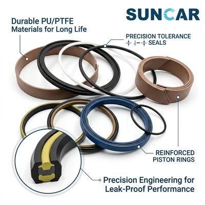Kopen 8J-8613 8J-8612 Boom Bucket Cylinder Seal Kit for C.A.T E215B E215C online vervaardiging
