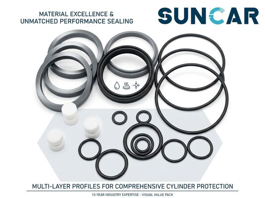 Kopen 448-3564 Cylinder Seal Kit voor C.A.T. 907H 906H 907H2 906H2 online vervaardiging