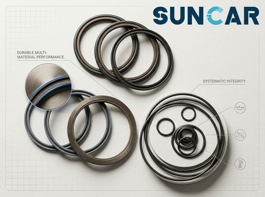 Kopen 204-2721 Boom Cylinder Seal Kit Voor C.A.T. E330C E345B II E345B L E350 M325C MH M325D L MH online vervaardiging