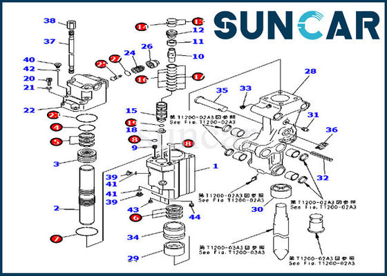 kopen BK301Z-SK1 Verbinding Kit For Komatsu Excavator pc30r-8 van de wapen de Hydraulische Breker online manufacture