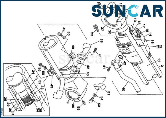 kopen LZ00447 COMPUTER-AIDED SOFTWARE ENGINEERING de Binnenstee gedeelten van de Verbindingskit fits heavy equipment CX210 CX225SR CX240 van de Emmercilinder online manufacture