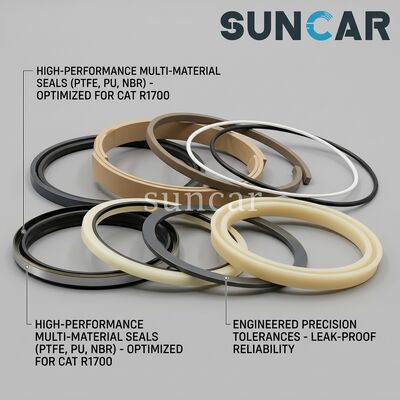 166-3850 Tilt Cylinder Seal Kit For C.A.T. R1700 II R1700G
