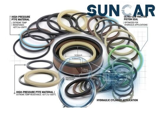 8T-3577 7X-2672 Lift Cylinder Seal Kit for C.A.T 936E