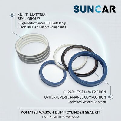 707-99-62010 Dump Cylinder Seal Kit for Komatsu WA300-1